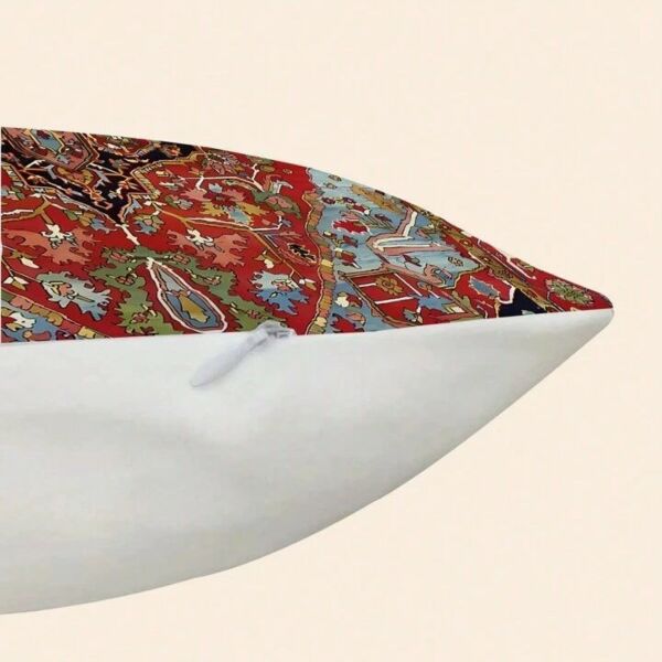 طقم غطاء وسادة ديكور رمضاني بدون حشوة - احمر واسود