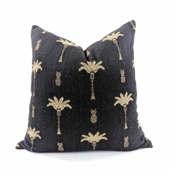 طقم غطاء وسادة ديكور بدون حشوة بالم 5 قطع