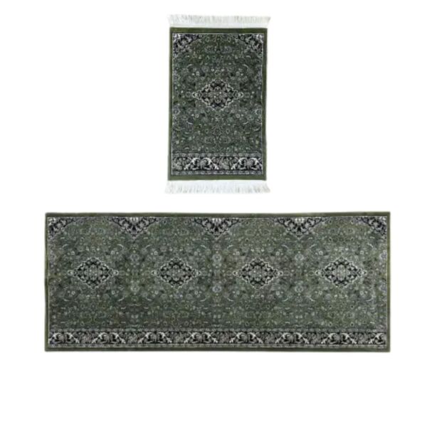 مصلى مستوحى من الروضة الشريفة في المدينة المنورة 250×110 سم - 11 مل