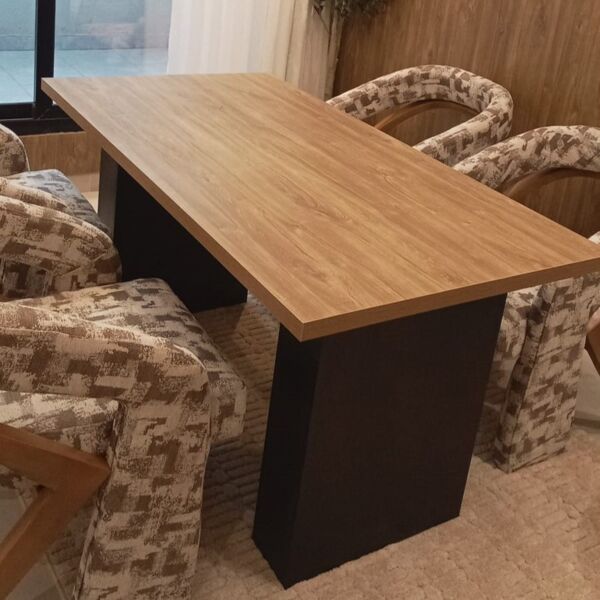 تفصيل طاولة طعام خشب تايلندي MDF بالمتر المربع