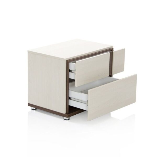 تفصيل كومودينو بدرجين خشب تايلندي MDF بالمتر المربع