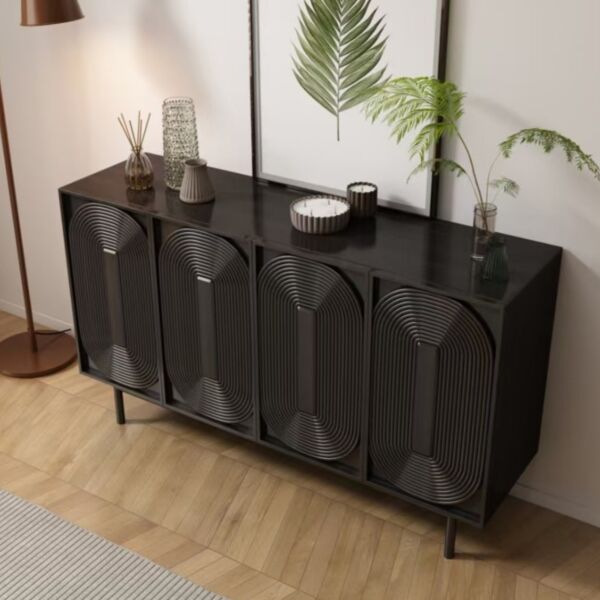 طاولة بوفيه ماندي - اسود