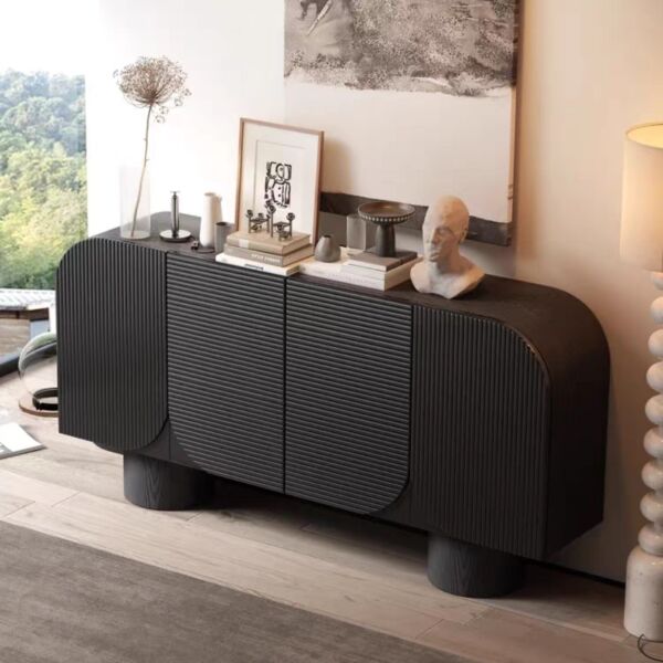 طاولة بوفيه سرلك - اسود