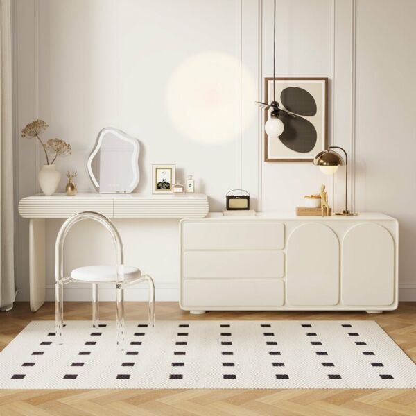 طاولة تزيين روتاي - كريمي