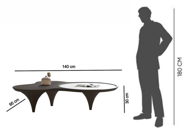 طاولة قهوة مودرن بيريل