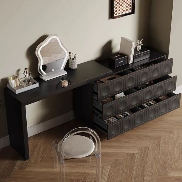 طاولة تزيين كلارينس - اسود