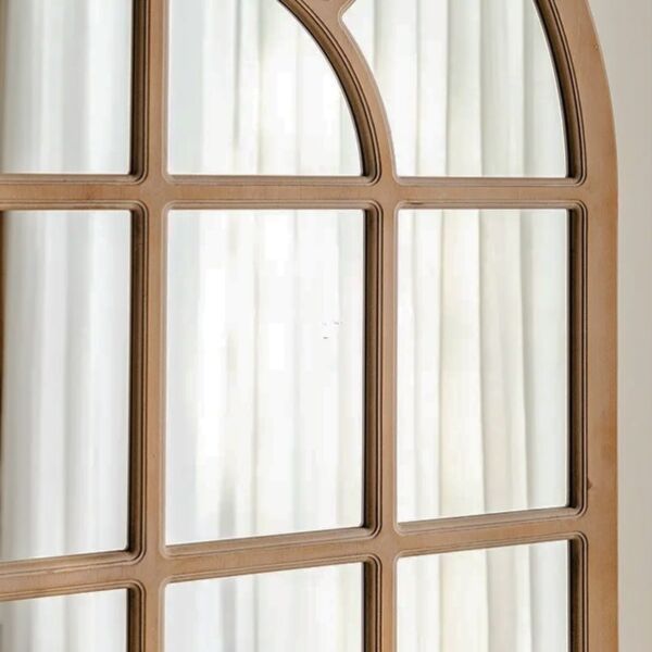 مرآة خشب شاين