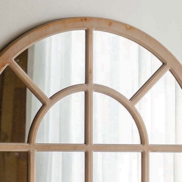 مرآة خشب شاين