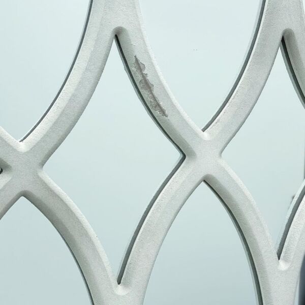 مرايا جدارية خشب شكل قوس