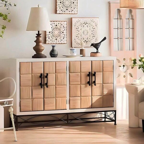 كونسول خشب ليلاس