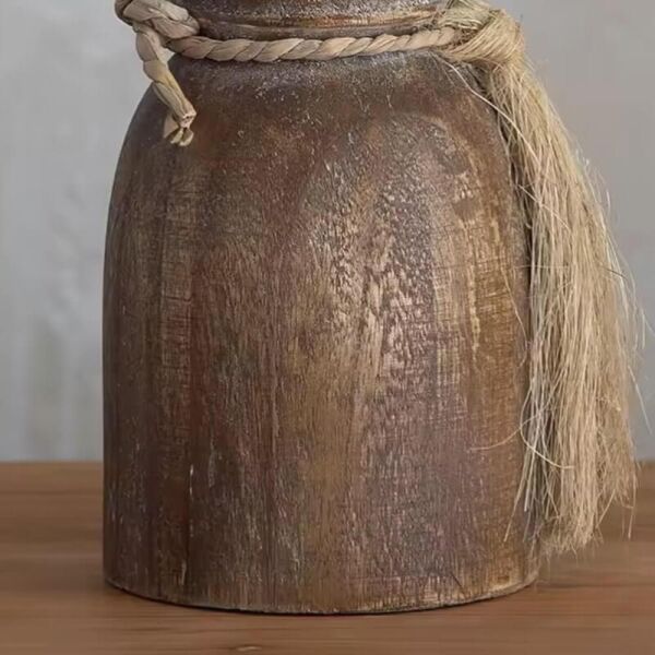 فازة خشب ريفي كاسو 26 سم