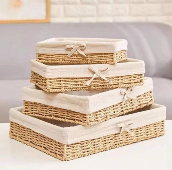 سلال تخزين طعام - 4 قطع