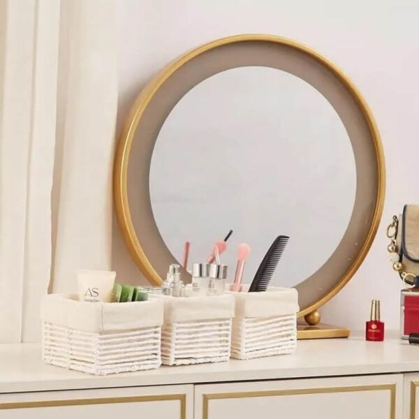 طقم سلال تخزين و تنظيم 5 قطع - ابيض