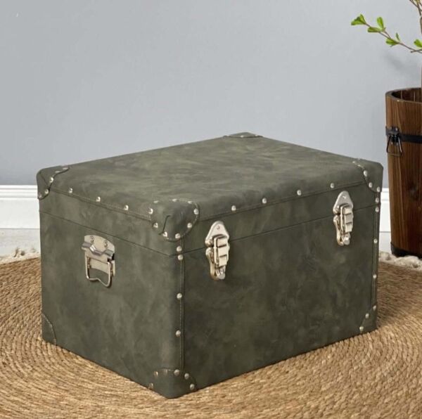 طقم صناديق جلد 3 قطع - متعدد الالوان