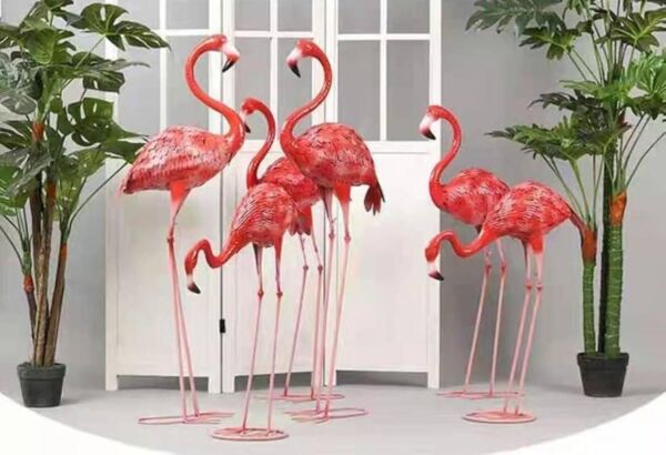 ديكور فلامنجو حديد 3 قطع