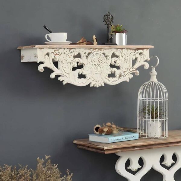 رف جداري ستايل روماني ليلكا