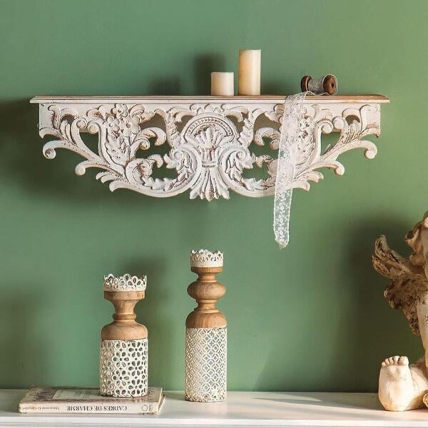 رف جداري ستايل روماني ليلكا