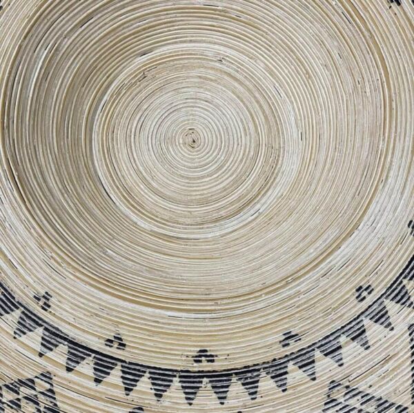 طقم ديكور جداري شكل طبق 3 قطع