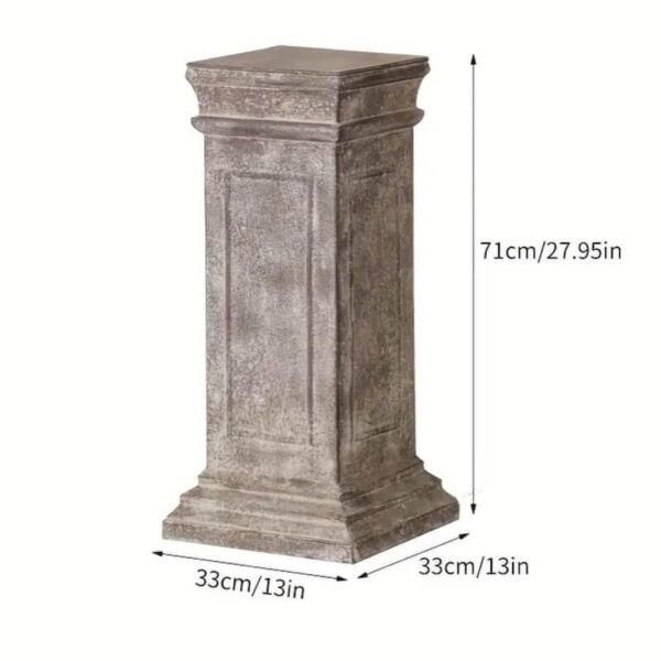 ديكور ارضي حديد شكل اعمدة قطعتين