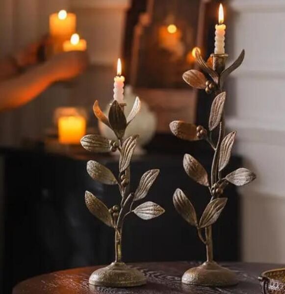 طقم حامل شموع قطعتين اربل