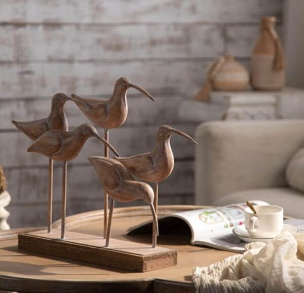 تحفة ديكور طاولة طيور