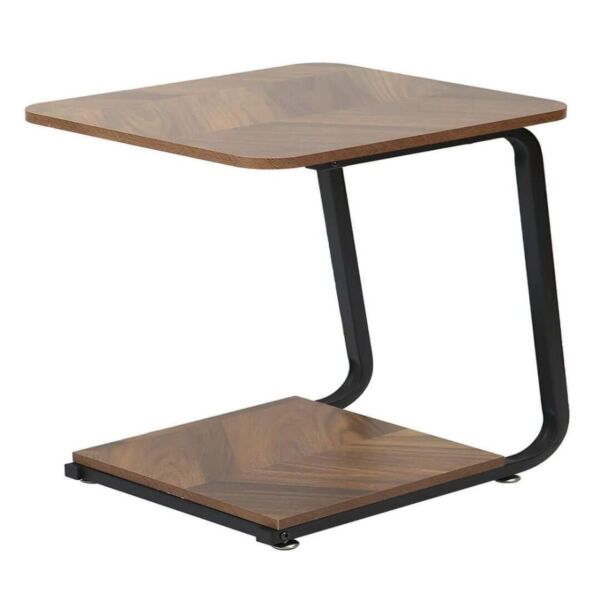 طاولة خدمة خشب و حديد لينا