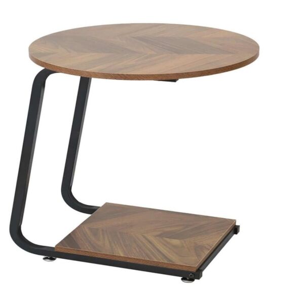 طاولة خدمة خشب و حديد لومو