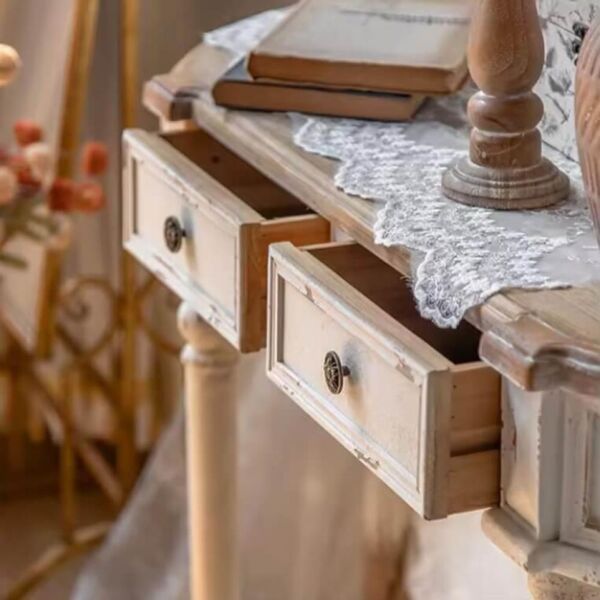 كونسول خشب 2 درج رويال