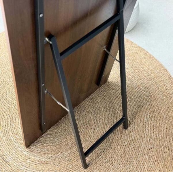 مرآة ارضية طويلة 160 سم لوغانو - بني