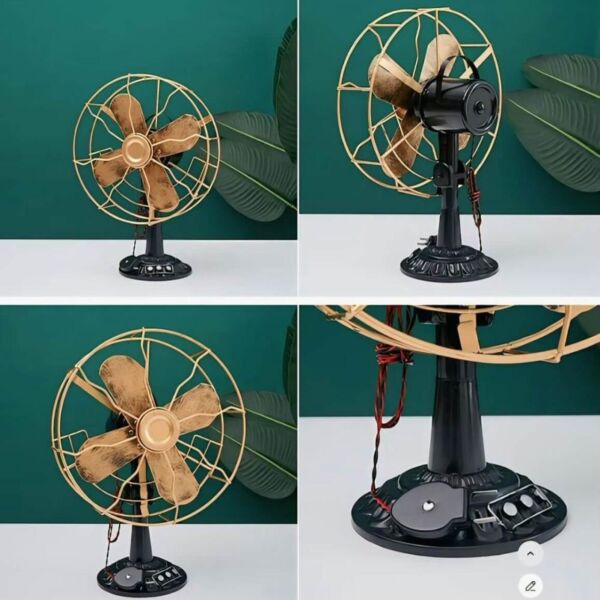 تحفة مروحة حديد انتيكا