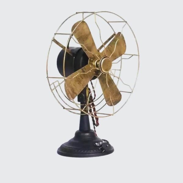 تحفة مروحة حديد انتيكا