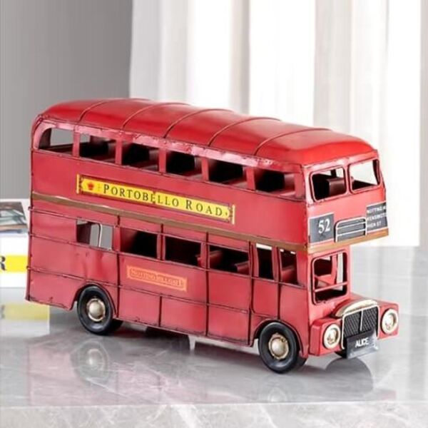 باص لندن احمر انتيكا 32 سم