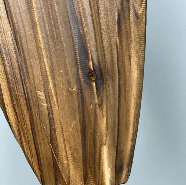 فازة خشب انتيك - 27 سم