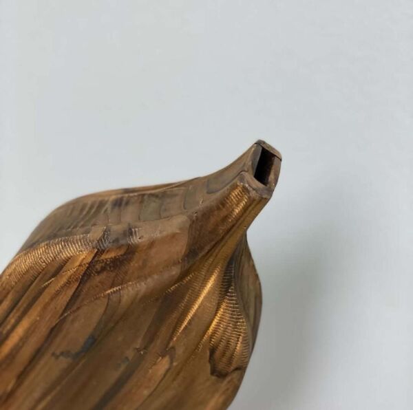 فازة خشب انتيك - 27 سم