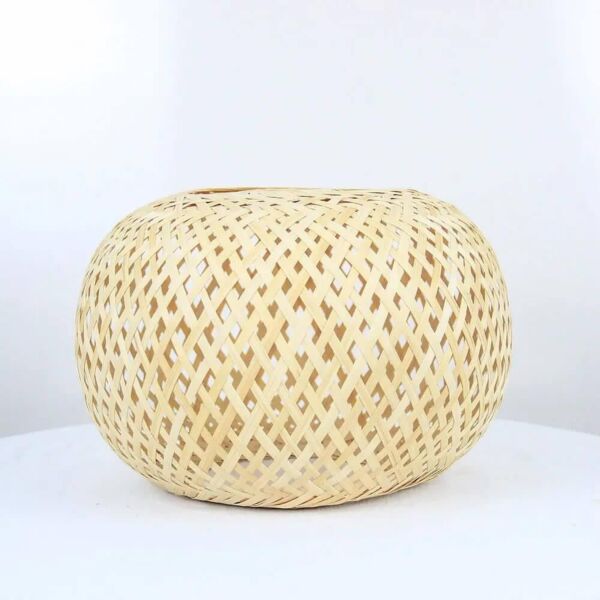 إنارة معلقة راتان بوهيمي كيروز - بيج