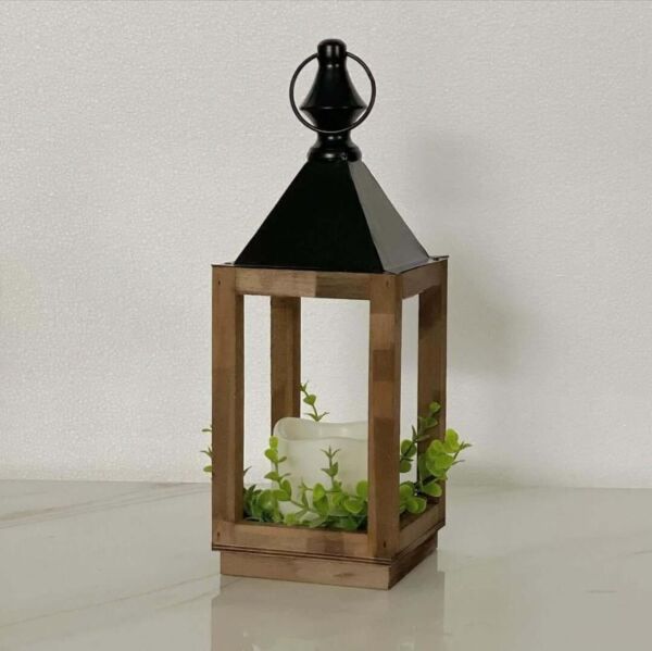 فانوس خشب رافانا 40 سم