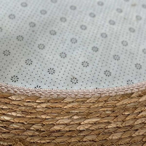 مفرش خوص وفرو بوهيمي - 120 سم