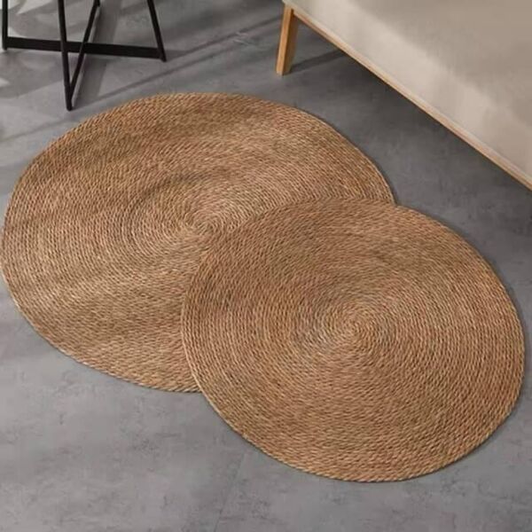 سجادة دائرية بوهيمي 120 سم