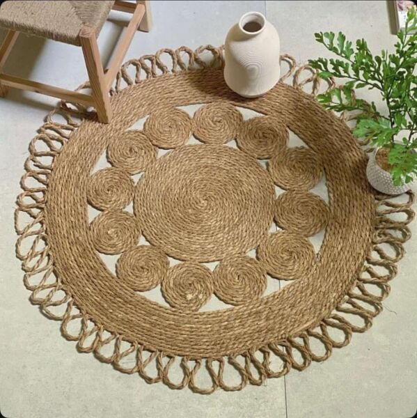 مفرش خوص بوهيمي سيرال - 100 سم