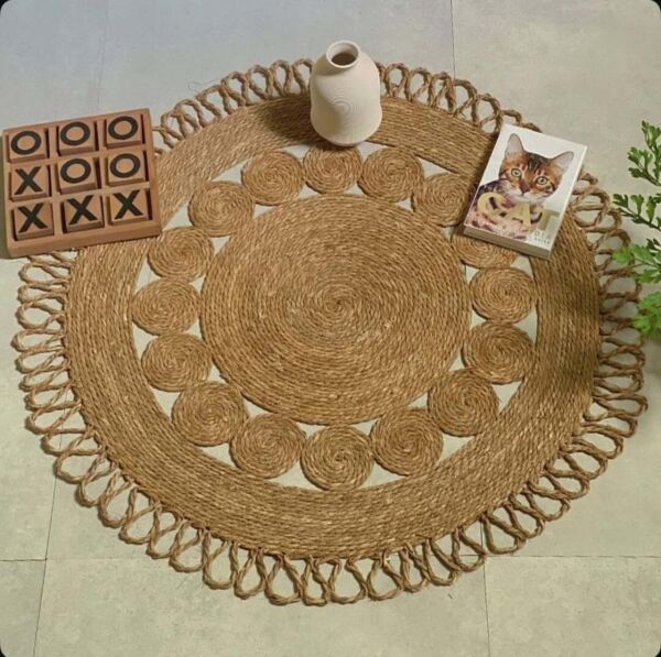 مفرش خوص بوهيمي سيرال - 100 سم