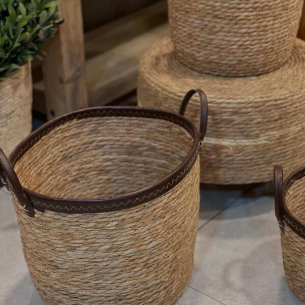 طقم سلال خوص بوهيمي 3 قطع ماريا