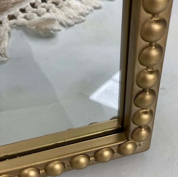 مرآه ارضية جورجينا 180 سم - ذهبي