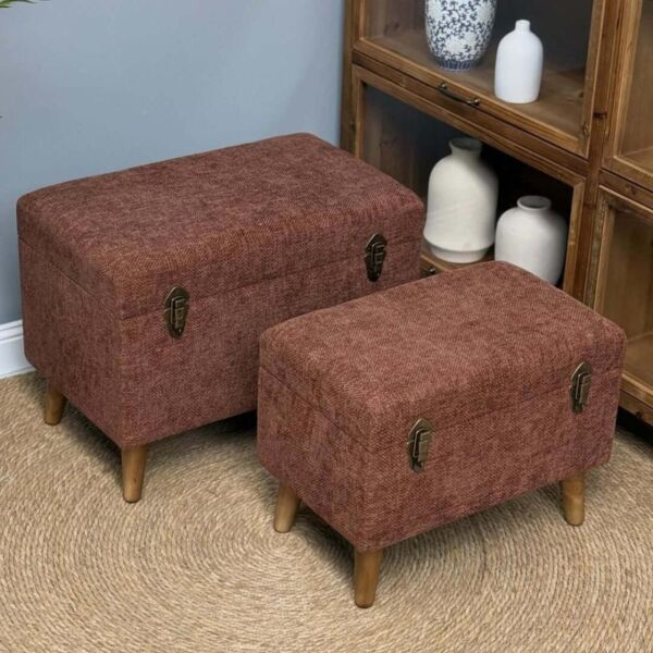 مقعد ومسند تخزين قطعتين ايلا