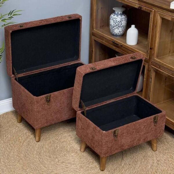 مقعد ومسند تخزين قطعتين ايلا