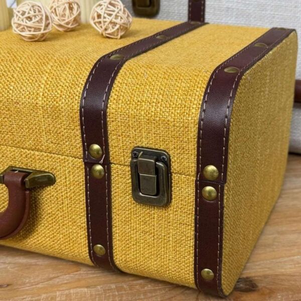 طقم صناديق جلد 3 قطع لورا