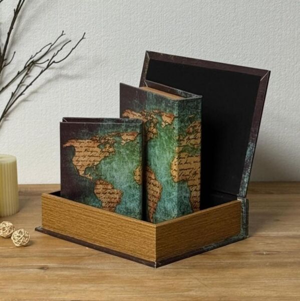 طقم صناديق جلد 3 قطع اينورت