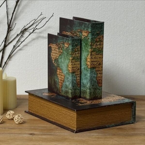 طقم صناديق جلد 3 قطع اينورت