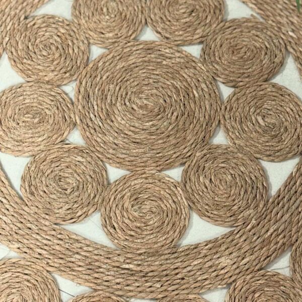 سجادة بوهيمي مدور روشين