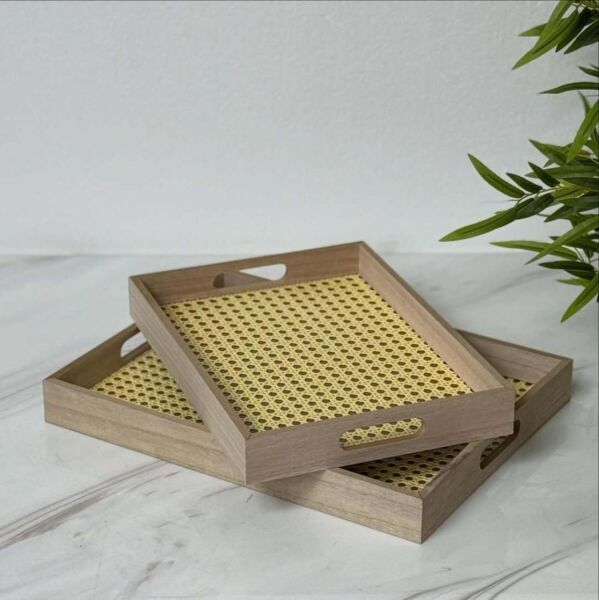 طقم صواني قطعتين يورا