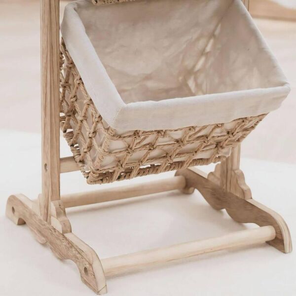 ستاند خشب سلال خوص 70 سم جاردو